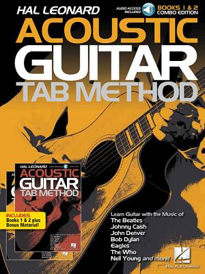 Hal Leonard Acoustic Guitar Tab Method - Combo Edition: Books 1 & 2 with Online Audio, Plus Bonus Material - Hal Leonard Corp
