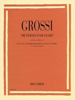 Method for Harp: With 65 Easy & Progressive Little Studies - Ettore Pozzoli