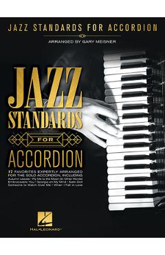 Coperta cărții 'Jazz Standards for Accordion - Hal Leonard Corp'