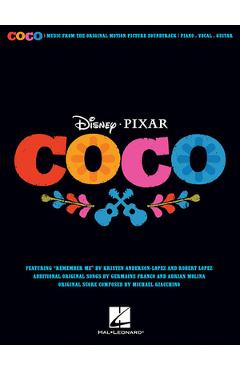 Coperta cărții 'Disney/Pixar's Coco: Music from the Original Motion Picture Soundtrack - Robert Lopez'