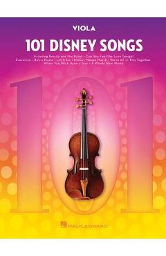 Coperta cărții '101 Disney Songs: For Viola - Hal Leonard Corp'