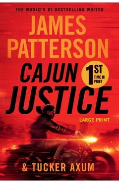 Coperta cărții 'Cajun Justice - James Patterson'
