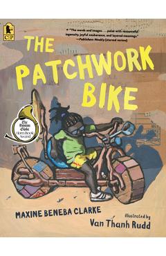 Coperta cărții 'The Patchwork Bike - Maxine Beneba Clarke'