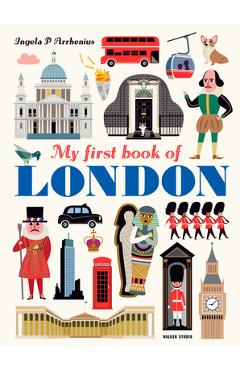 Coperta cărții 'My First Book of London - Ingela P. Arrhenius'