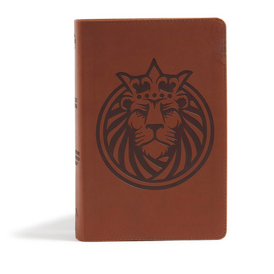 CSB Kids Bible, Lion Leathertouch - Csb Bibles By Holman