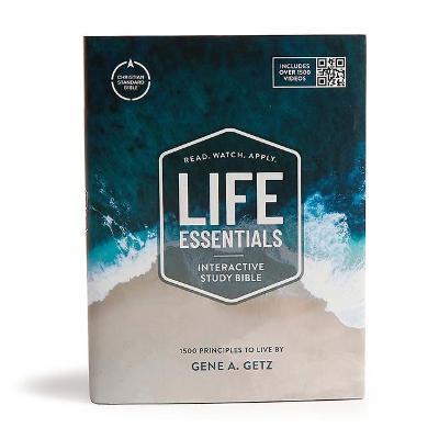CSB Life Essentials Study Bible, Hardcover W/Jacket - Gene A. Getz