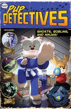 Coperta cărții 'Ghosts, Goblins, and Ninjas!, 4 - Felix Gumpaw'