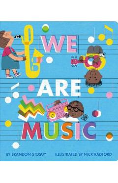 Coperta cărții 'We Are Music - Brandon Stosuy'