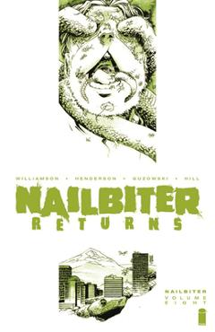 Coperta cărții 'Nailbiter, Volume 8: Horror in the Sun - Joshua Williamson'