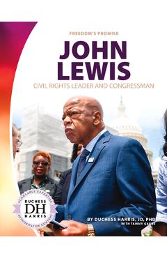 Coperta cărții 'John Lewis: Civil Rights Leader and Congressman - Duchess Harris'