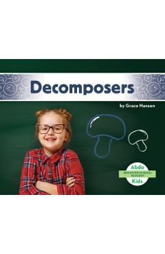 Coperta cărții 'Decomposers - Grace Hansen'