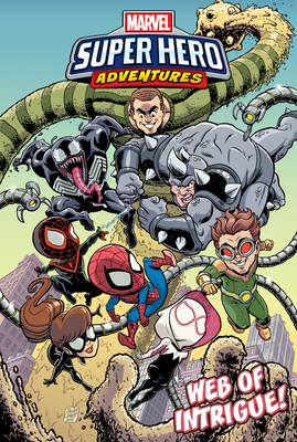Coperta cărții 'Spider-Man: Web of Intrigue! - Sholly Fisch'