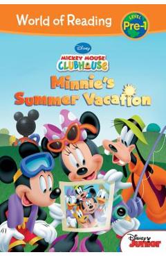Coperta cărții 'Mickey Mouse Clubhouse: Minnie's Summer Vacation - Bill Scollon'