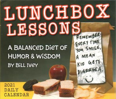 2021 Lunchbox Lessons Boxed Daily Calendar - Billy Ivey