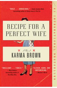 Coperta cărții 'Recipe for a Perfect Wife - Karma Brown'