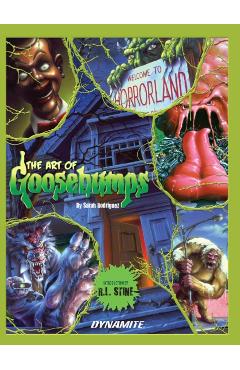 Coperta cărții 'Art of Goosebumps - Sarah Rodriguez'
