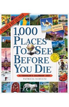 Poza produsului 1,000 Places to See Before You Die Picture-A-Day Wall Calendar 2021 - Patricia Schultz