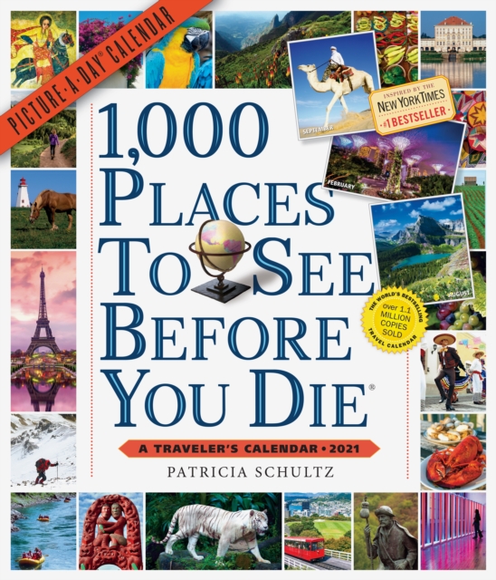 1,000 Places to See Before You Die Picture-A-Day Wall Calendar 2021 - Patricia Schultz