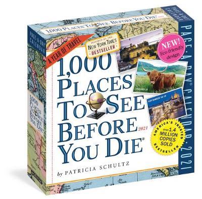 1,000 Places to See Before You Die Page-A-Day Calendar 2021 - Patricia Schultz