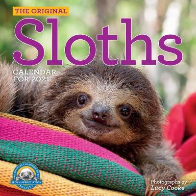 Original Sloths Wall Calendar 2021 - Lucy Cooke