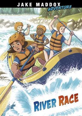 Coperta cărții 'River Race - Jake Maddox'