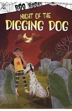 Coperta cărții 'Night of the Digging Dog - John Sazaklis'