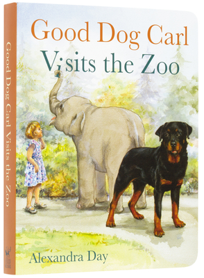 Good Dog Carl Visits the Zoo - Board Book - Alexandra Day