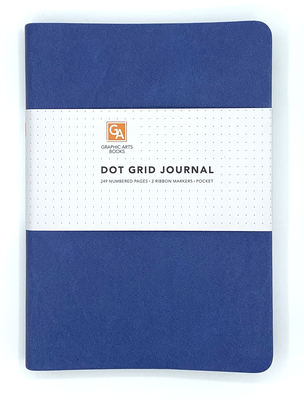 Dot Grid Journal - Sapphire - Graphic Arts Books