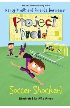 Coperta cărții 'Soccer Shocker!: Project Droid #2 - Nancy Krulik'
