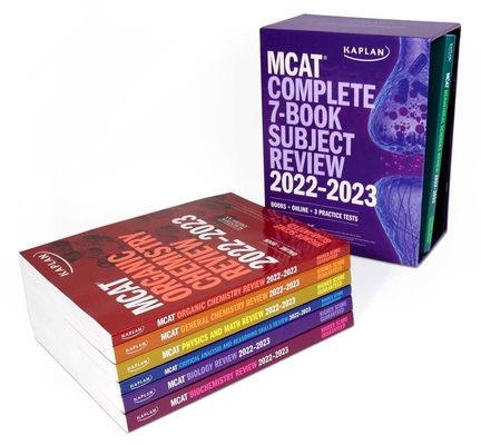 MCAT Complete 7-Book Subject Review 2022-2023: Books + Online + 3 Practice Tests - Kaplan Test Prep