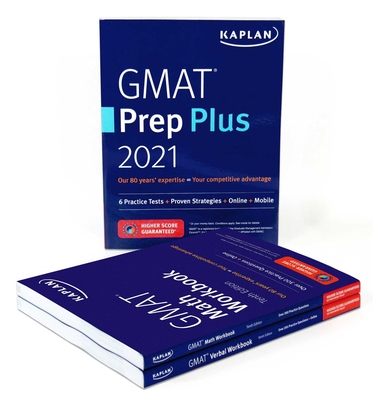 GMAT Complete 2021: 3-Book Set: 6 Practice Tests + Proven Strategies + Online - Kaplan Test Prep