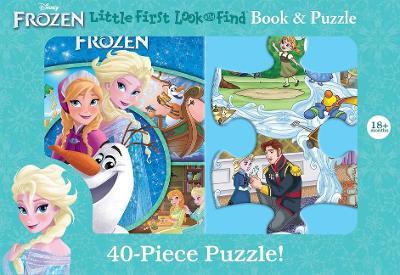 Disney Frozen: Little First Look and Find Book & Puzzle - Pi Kids