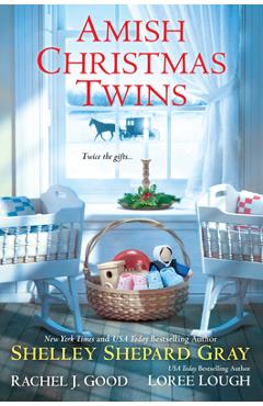 Coperta cărții 'Amish Christmas Twins - Shelley Shepard Gray'