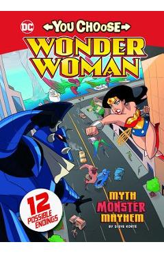 Coperta cărții 'Myth Monster Mayhem - Omar Lozano'