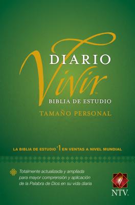 Biblia de Estudio del Diario Vivir Ntv, Tama�o Personal (Letra Roja, Tapa Dura) - Tyndale