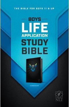 Coperta cărții 'Boys Life Application Study Bible NLT - Tyndale'