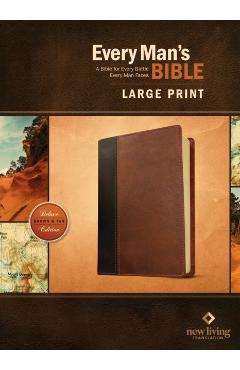 Every Man's Bible-NLT-Large Print - Stephen Arterburn