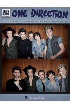 Coperta cărții 'One Direction - Easy Guitar with Tab: Easy Guitar with Notes & Tab - One Direction'