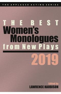 Coperta cărții 'The Best Women's Monologues from New Plays, 2019 - Lawrence Harbison'