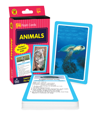 Animals Flash Cards: 54 Flash Cards - Brighter Child