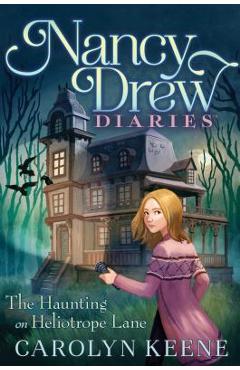 Coperta cărții 'The Haunting on Heliotrope Lane, Volume 16 - Carolyn Keene'
