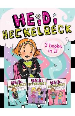 Coperta cărții 'Heidi Heckelbeck 3 Books in 1!: Heidi Heckelbeck Has a Secret; Heidi Heckelbeck Casts a Spell; Heidi Heckelbeck and the'