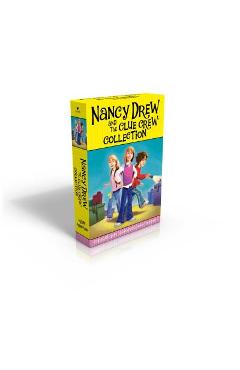 Poza produsului The Nancy Drew and the Clue Crew Collection: Sleepover Sleuths; Scream for Ice Cream; Pony Problems; The Cinderella Ballet Mystery; Case of the Sneaky - Carolyn Keene