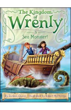 Coperta cărții 'Sea Monster! - Jordan Quinn'