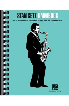 Coperta cărții 'Stan Getz - Omnibook: For B-Flat Instruments - Stan Getz'