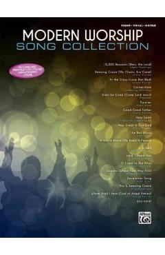 Coperta cărții 'Modern Worship Song Collection: Piano/Vocal/Guitar - Alfred Music'