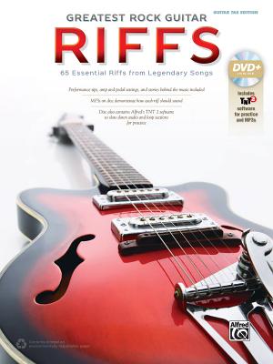 The Greatest Rock Guitar Riffs: Guitar Tab, Book & DVD-ROM - Alfred Music