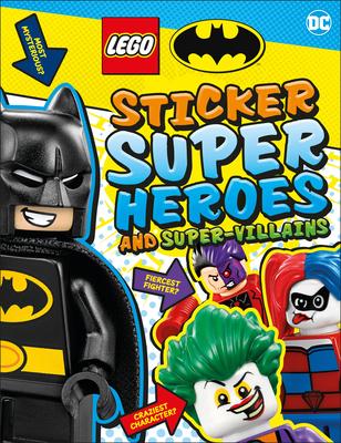 Lego Batman Sticker Super Heroes and Super-Villains - Dk