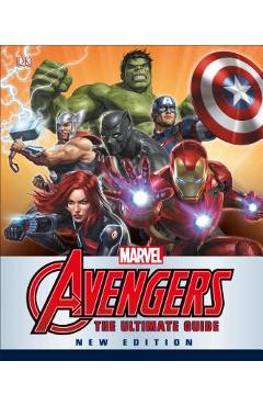 Coperta cărții 'Marvel the Avengers: The Ultimate Guide, New Edition - Dk'