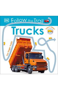 Coperta cărții 'Follow the Trail: Trucks - Dk'